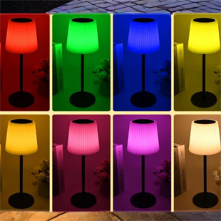 Solar Şarjlı Dekoratif Dış Mekan Led Masa Lambası