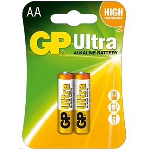 Ultra Alkalin AA 2li Kalın Kalem Pil