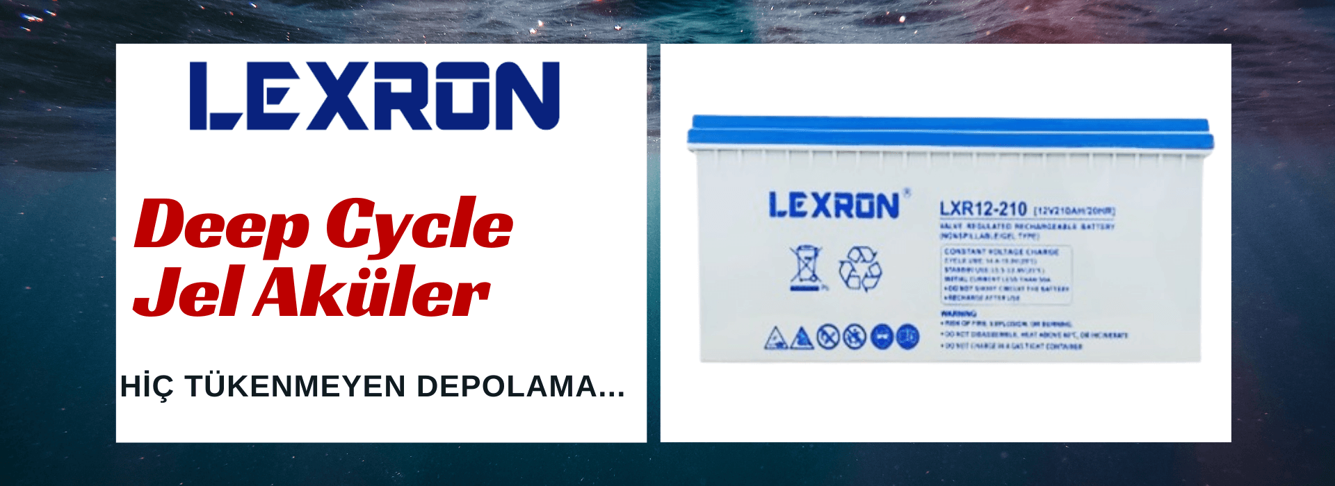 Lexron Deep Cycle Jel Aküler