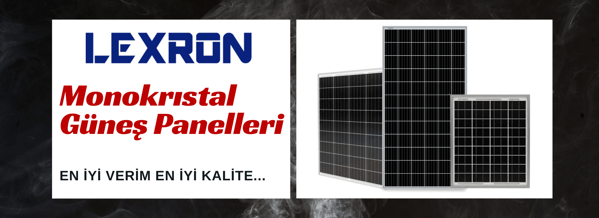 Lexron Monokristal Solar Güneş Enerji Panelleri