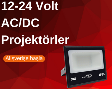 Forlife 12-24 Volt AC/DC Projektör