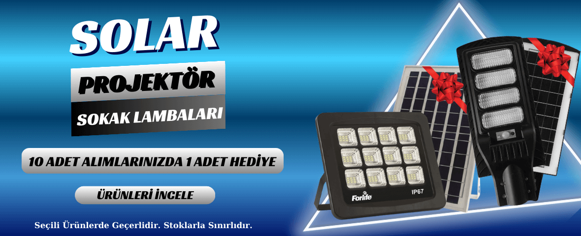 Solar Aydınlatma Ürünlerinde Kampanya