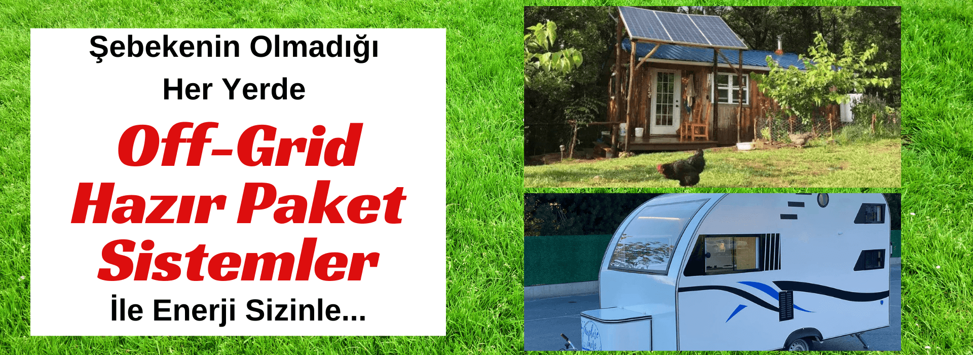 Off-Grid Hazır Paket Sistemler