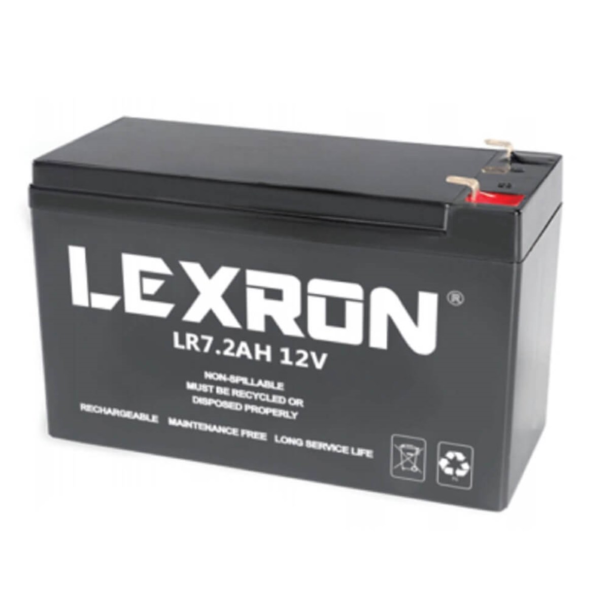 12V Volt / 7.2AH Amper Kuru Tip AGM Akü