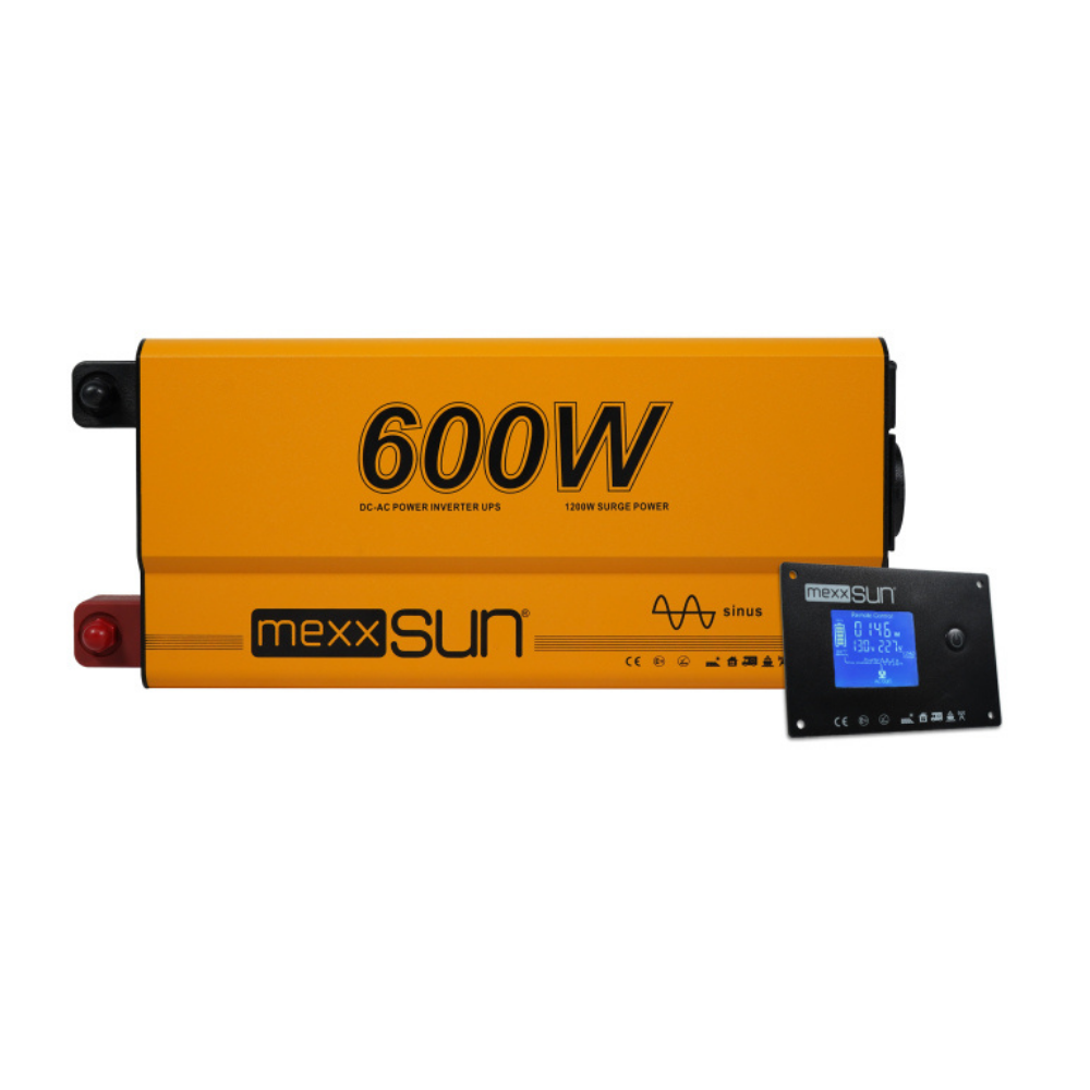 Mexxsun 12V Volt - 600W Watt Ats Ups Tam Sinüs İnverter ( Ekranlı )