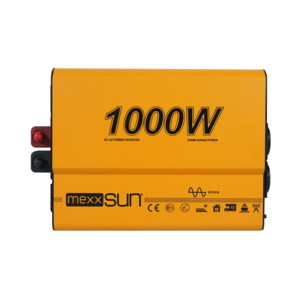 Mexxsun 24V Volt-1000W Watt Tam Sinüs İnverter (220V Çevirici)