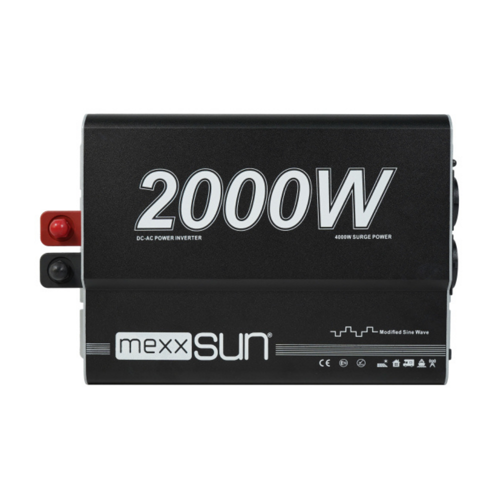 Mexxsun 24V Volt-2000W Watt Modifiye Sinüs İnverter (220V Çevirici)