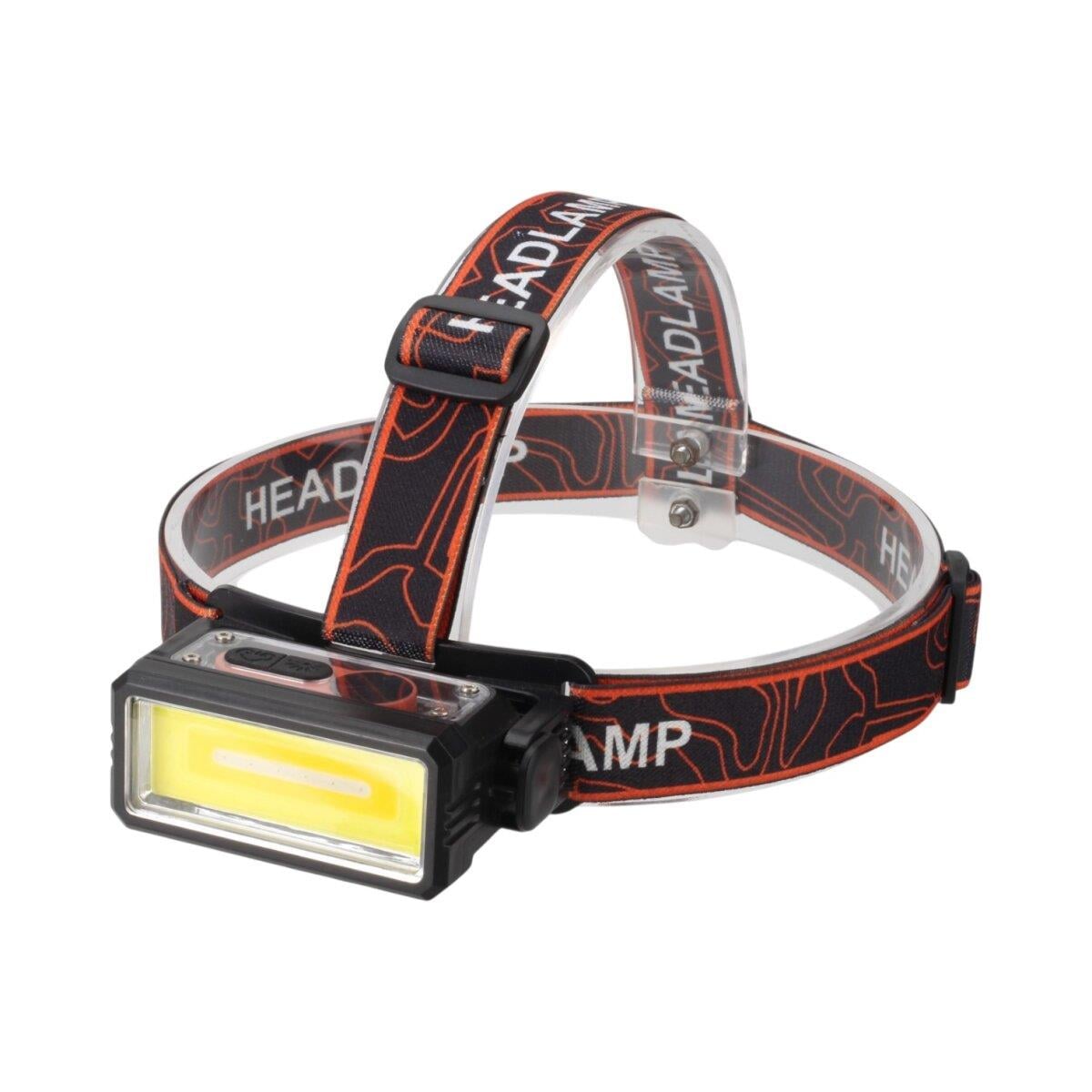 Panther PT-5807 3 Watt Cob Ledli USB Şarjlı Kafa Feneri