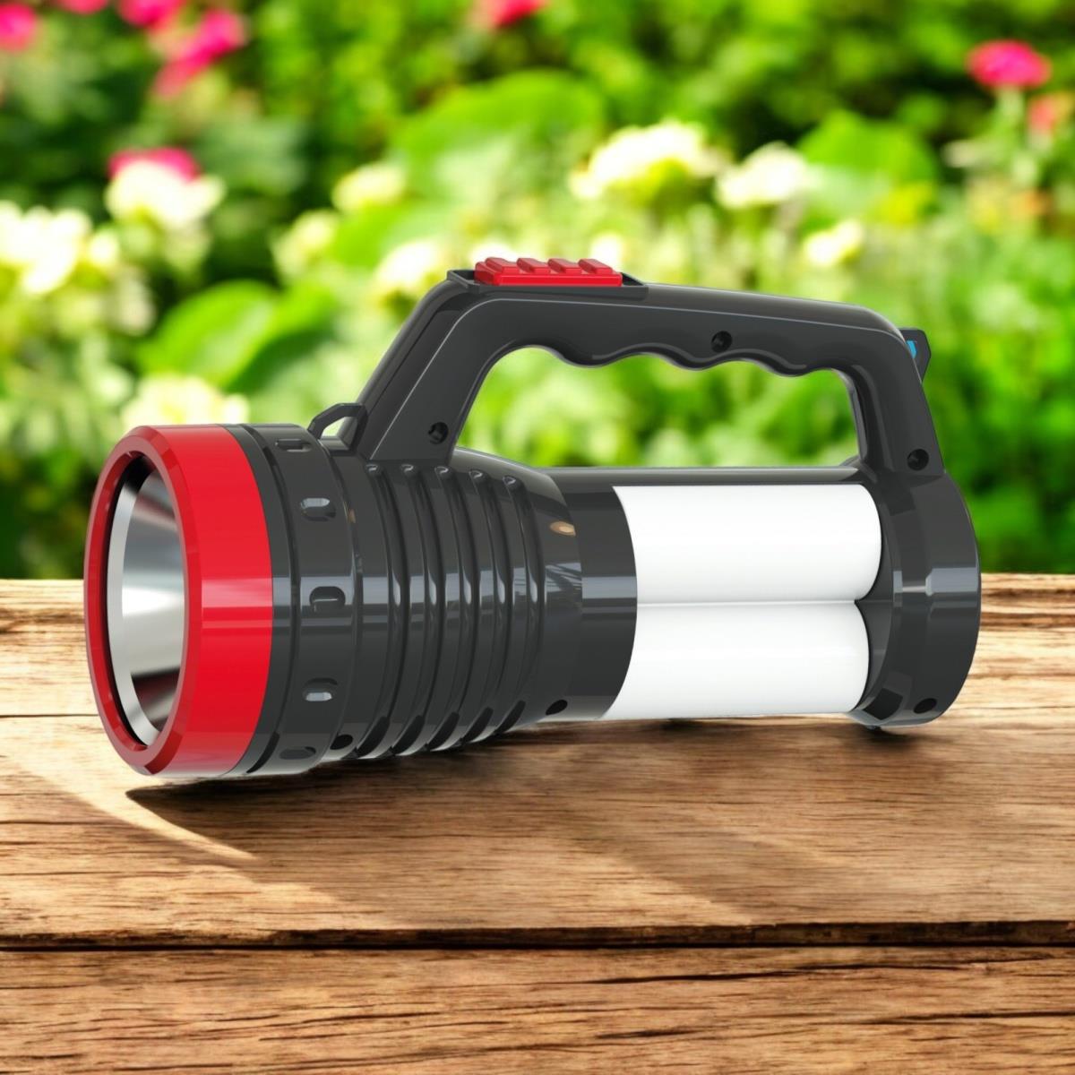 Panther PT-7744 3 Watt Led +  4 Tüp Ledli USB Şarjlı El Feneri
