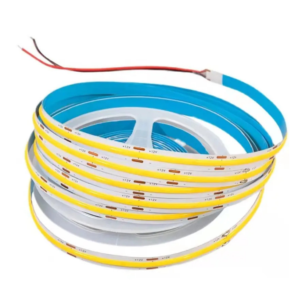 320 Ledli 12 Volt İç Mekan Cob Şerit Led (5 Metre Paket + Beyaz Işık)