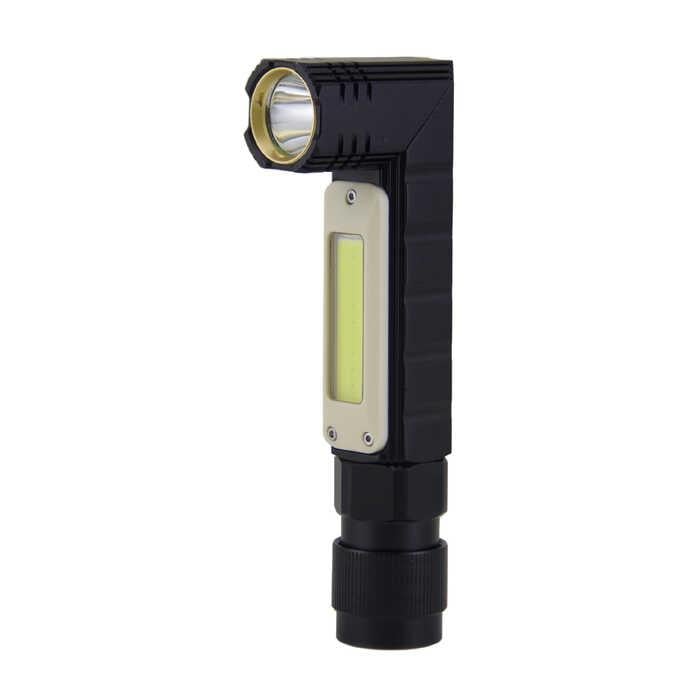 5 Watt + Cob Ledli Fonksiyonel USB Şarjlı El Feneri