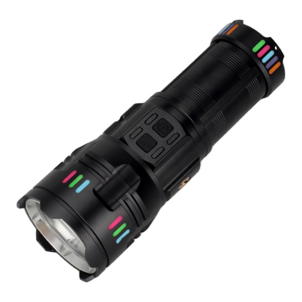 Panther PT-4117 50 Watt Süper Lazer Ledli USB Şarjlı Zoomlu El Feneri