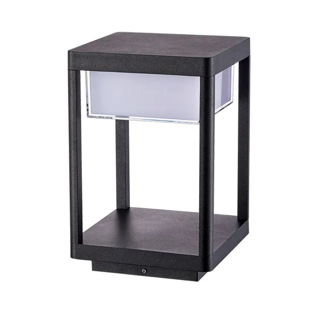 60 Watt Solar Alüminyum Bollard Aydınlatma Armatürü