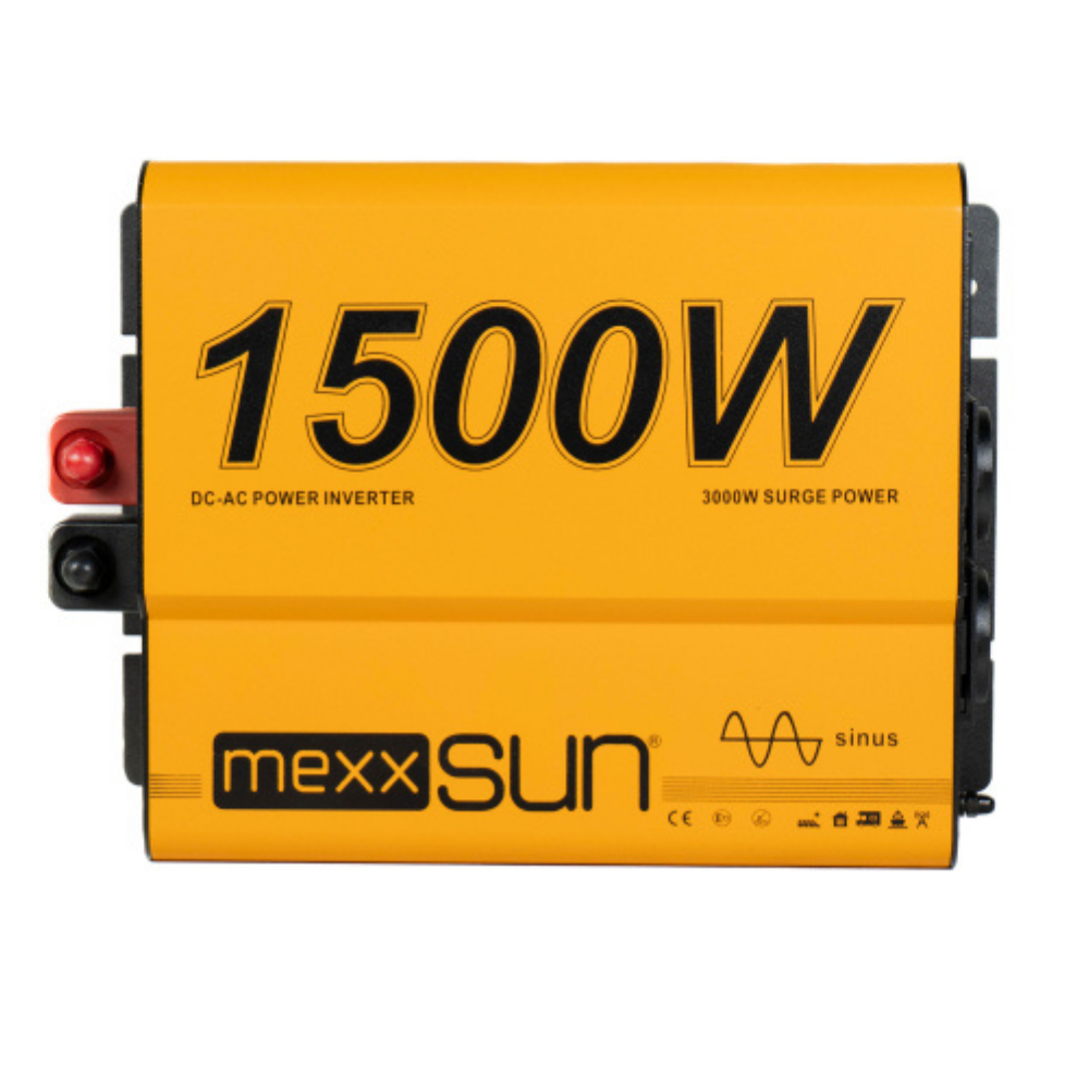 Mexxsun 12V Volt-1500W Watt Tam Sinüs İnverter (220V Çevirici)