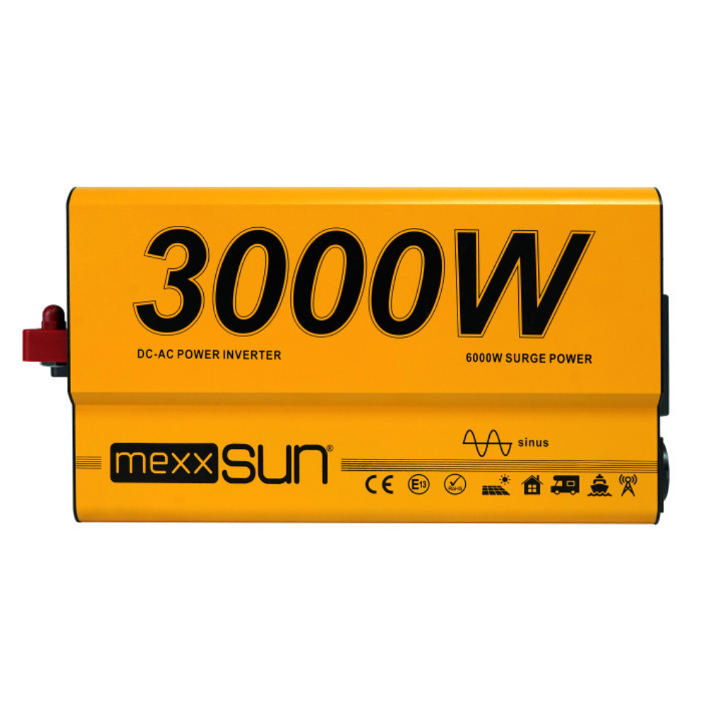 Mexxsun 12V Volt-3000W Watt Tam Sinüs İnverter (220V Çevirici)