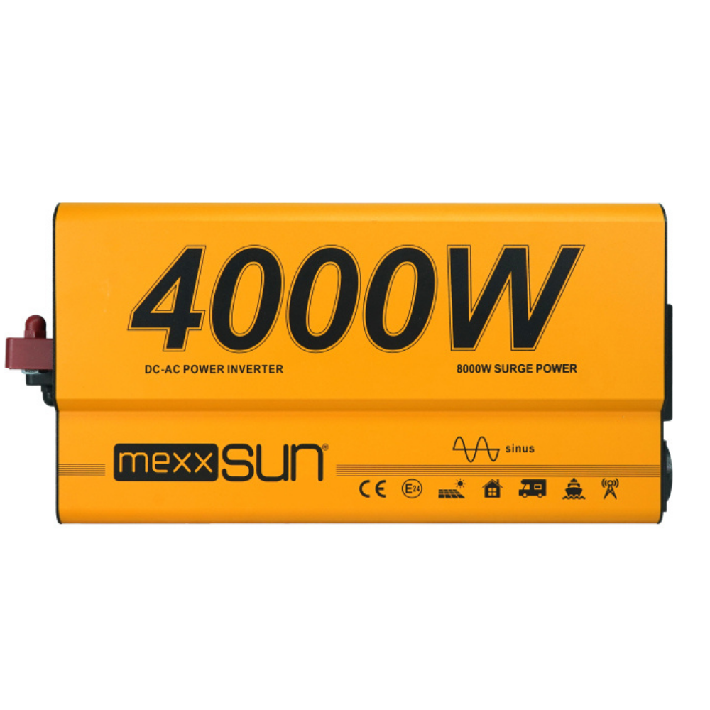 Mexxsun 12V Volt-4000W Watt Tam Sinüs İnverter (220V Çevirici)