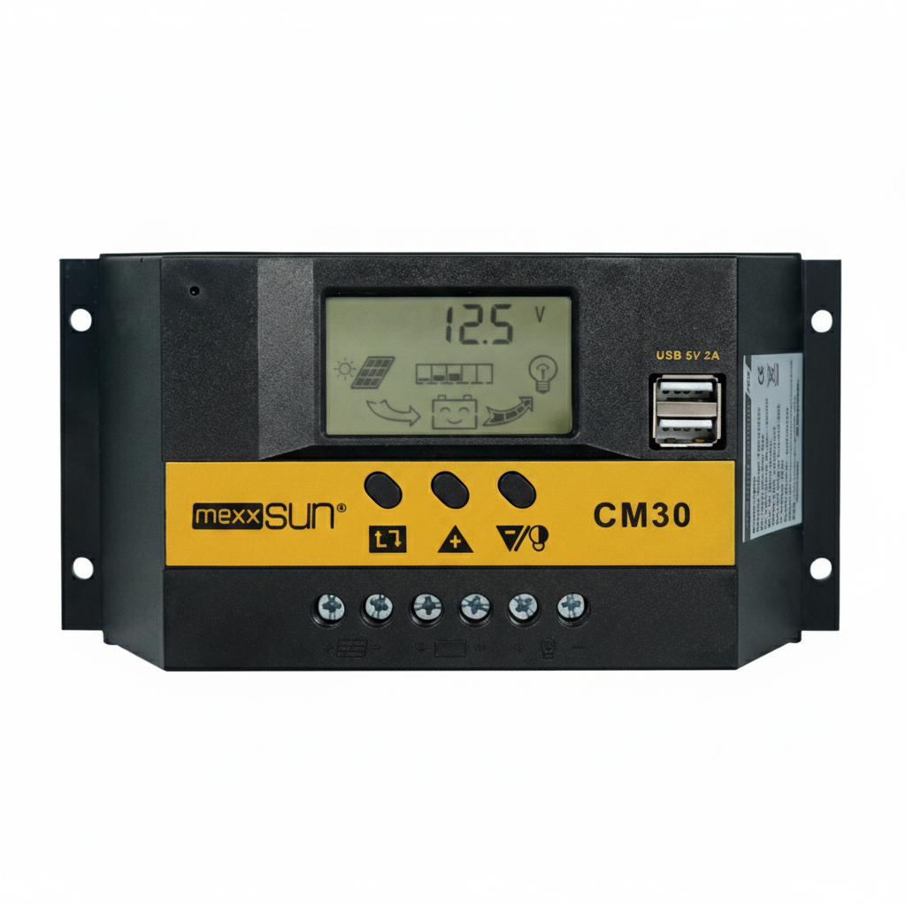 Mexxsun 30A Amper PWM Solar Güneş Akü Şarj Kontrol Cihazı