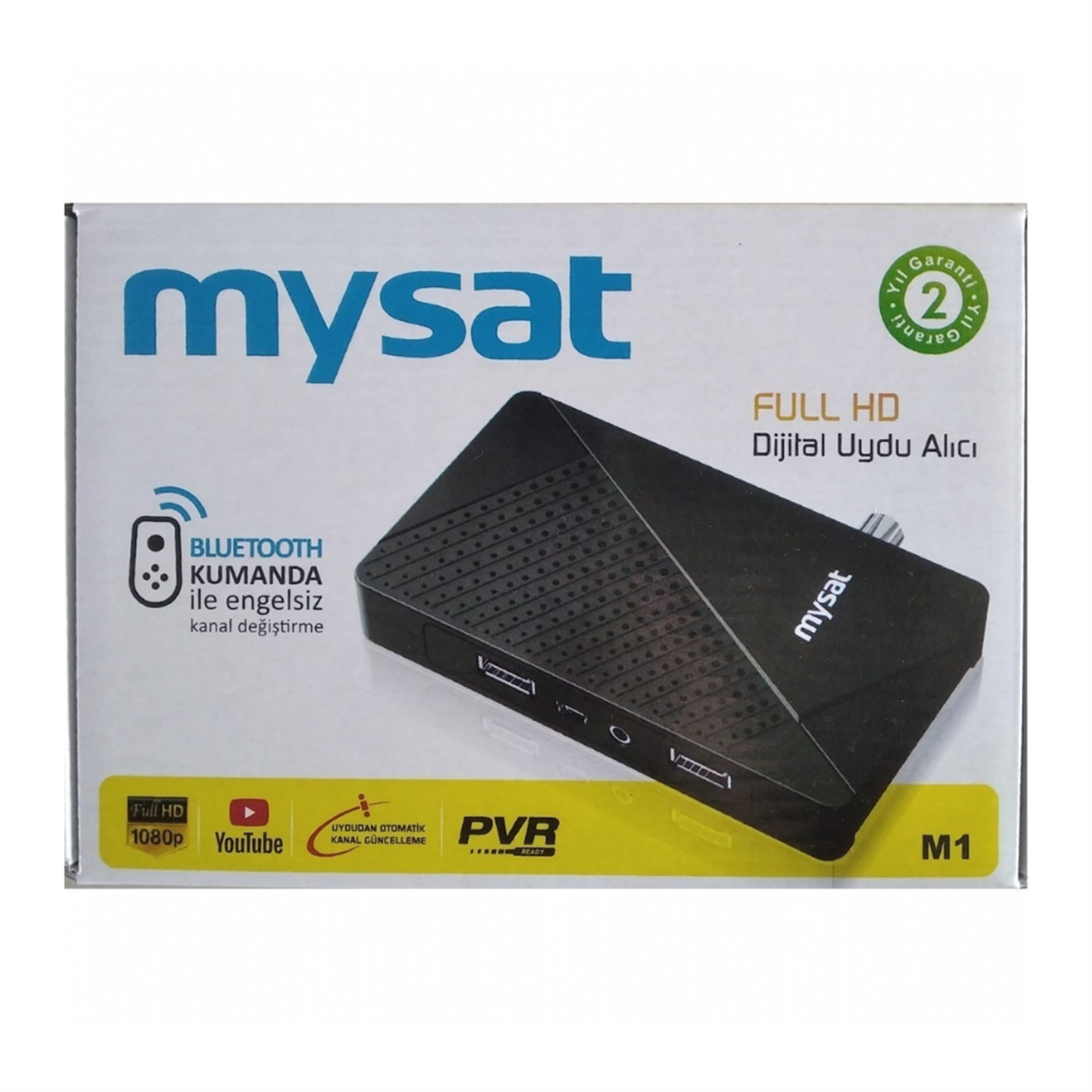 Mysat Bluetooth Kumandalı Full HD Dijital Uydu Alıcısı I cinarelk.com