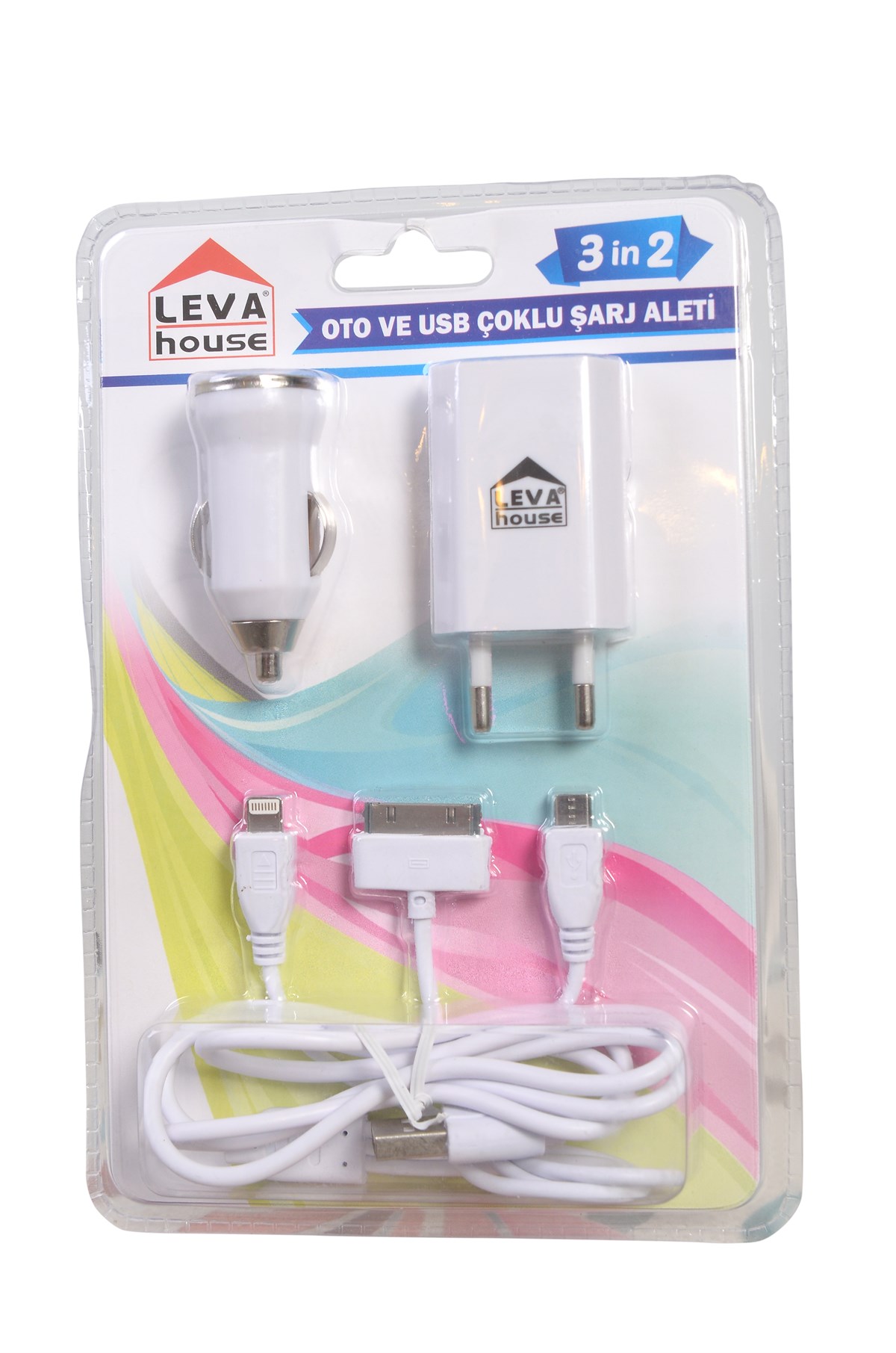 Oto ve USB Çoklu Şarj Aleti