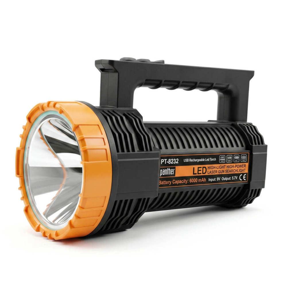 Panther PT-8232 20 Watt TG Ledli USB Şarjlı Projektör El Feneri