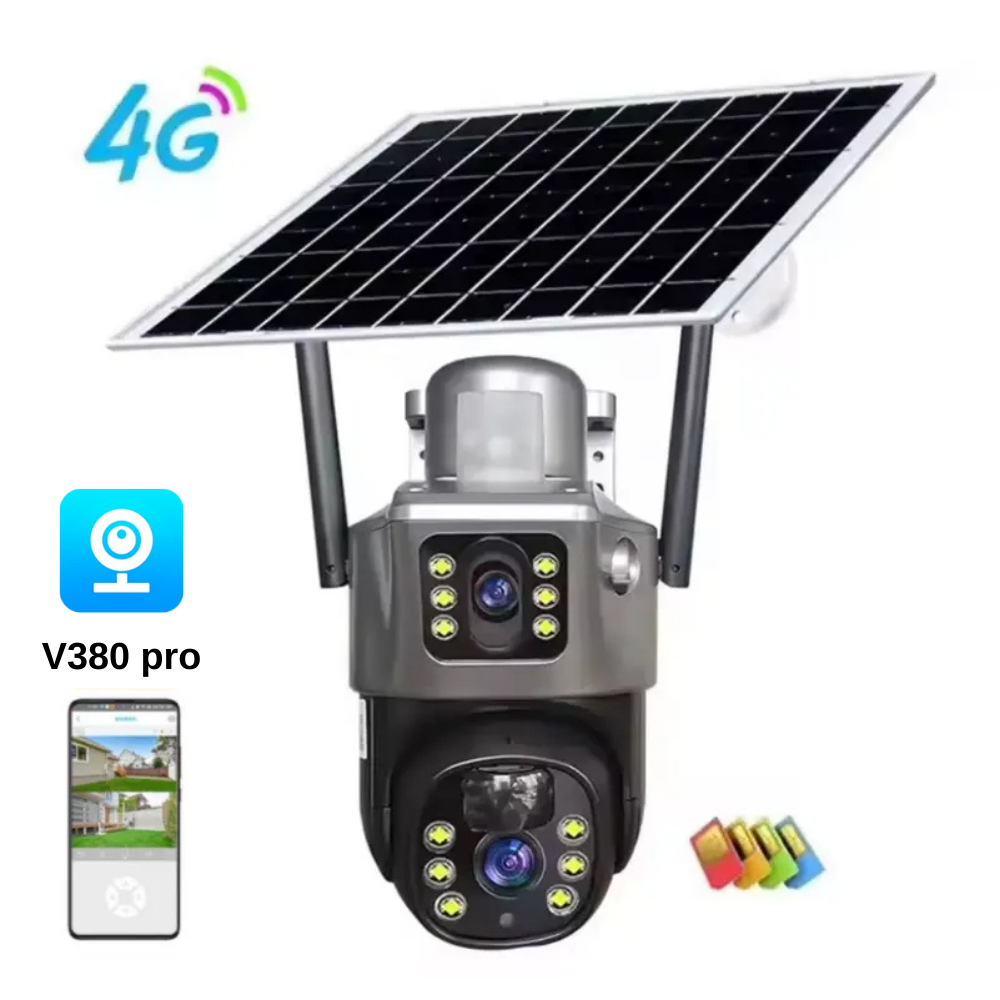 Solar Güneş Enerjili 4G Sim Kartlı Kamera