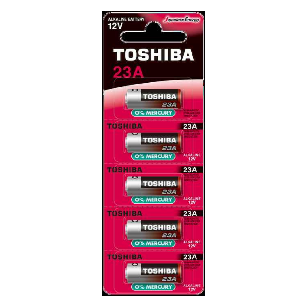 Toshiba 23A 12V Alkalin Pil 5'li