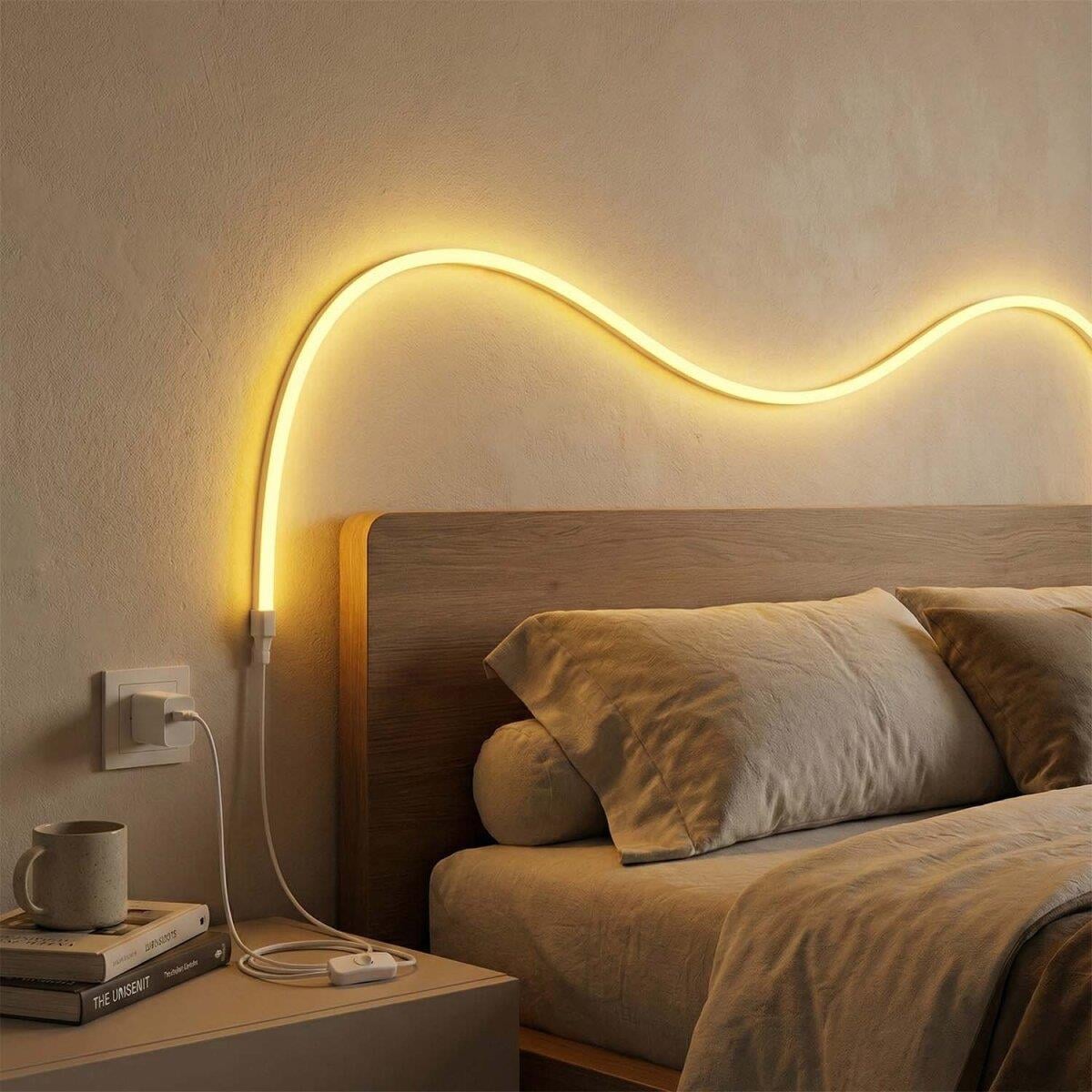 USB İle Çalışan İç/Dış Mekan Neon Led (3 Metre + Günışığı)