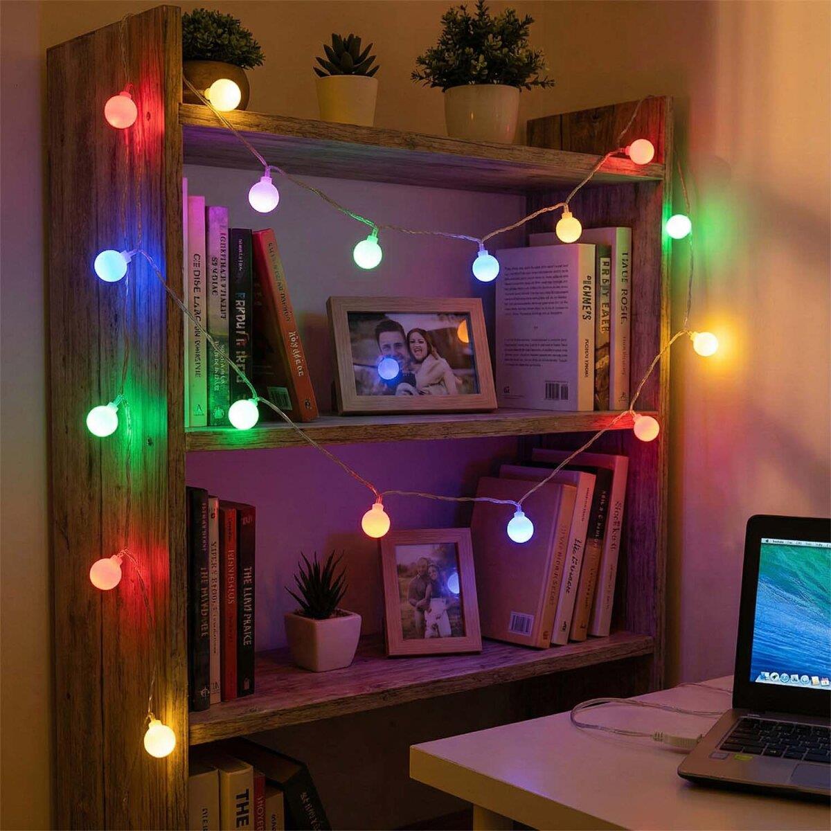 Usb İle Çalışan Led Işık Zinciri (RGB - 1.5 Metre)