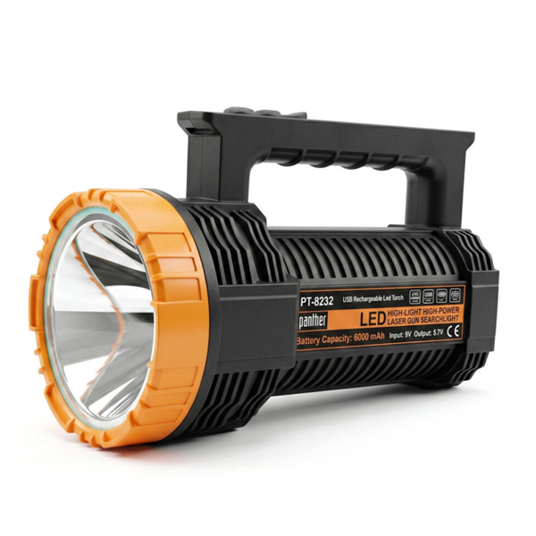 Panther PT-8232 20 Watt TG Ledli USB Şarjlı Projektör El Feneri
