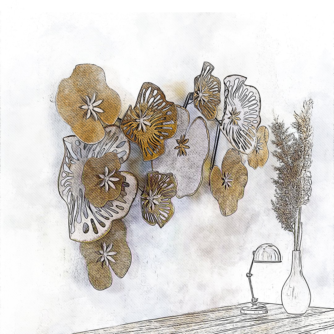 flower motifs