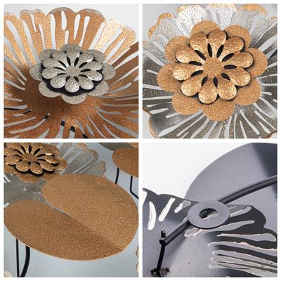 Daisy Çiçek Motifli  Metal Duvar Tablosu | Otel Süsü | Yeni Ev Hediyesi