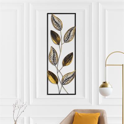 Della Metal Duvar Panosu | Ev, Ofis ve Balkon Duvar Tablosu | Şık Duvar Süsleri