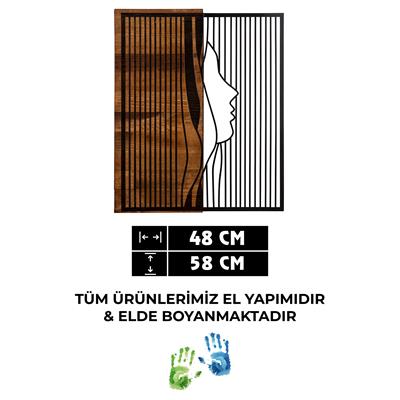 Esaret - Ahşap ve Metal  Duvar Sanatı, Özgürlük Temalı Duvar Panosu