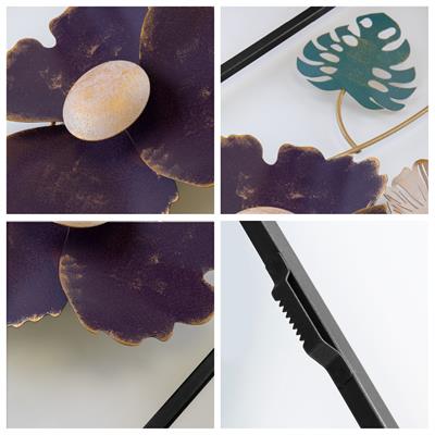 Guş Metal Duvar Süsü, Modern Metal Duvar Dekoru, Kapalı Balkon Dekorasyonları