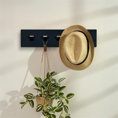 Harmoni Dekoratif Metal Duvar Askısı - Rustik Metal Askılık, Dekoratif Anahtar Askısı, Ev Ofis Otel İçin Modern Askı, Kapı Duvar Askılığı