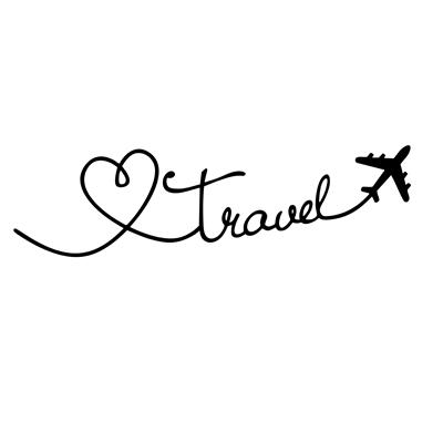 Travel Keşif ve Özgürlük Temalı Modern Metal Duvar Tablosu, Hediyelik Duvar Dekoru