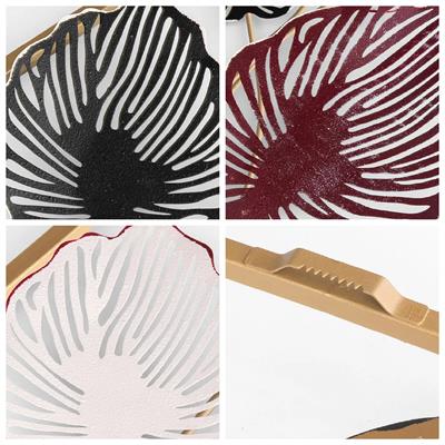 Umut Yaprak Figürlü El Yapımı Dekoratif Metal Duvar Dekoru, Üç Boyutlu Duvar Süsü