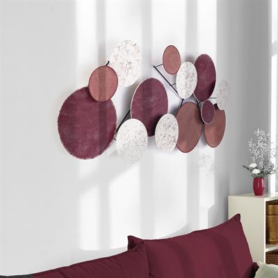 Wise Metal Duvar Tablosu – Geometrik Duvar Dekoru, Modern Duvar Sanatı, Balkon Duvar Süsleri