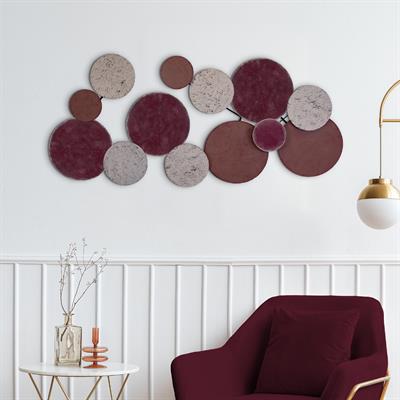 Wise Metal Duvar Tablosu – Geometrik Duvar Dekoru, Modern Duvar Sanatı, Balkon Duvar Süsleri