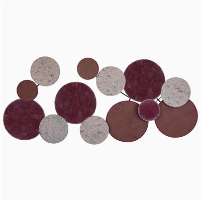 Wise Metal Duvar Tablosu – Geometrik Duvar Dekoru, Modern Duvar Sanatı, Balkon Duvar Süsleri