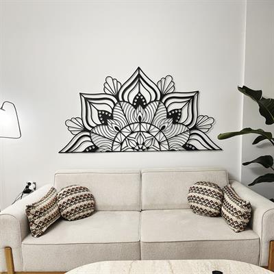 Yavuz K.....  İçin 180  x 90 Cm Özel Ölçü Mandala Metal Duvar Dekoru