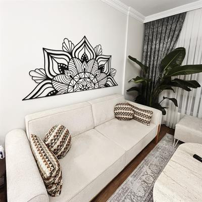 Yavuz K.....  İçin 180  x 90 Cm Özel Ölçü Mandala Metal Duvar Dekoru