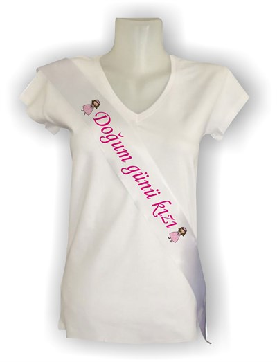 Doğum Günü Partisi Doğum Günü Kızı Kuşak