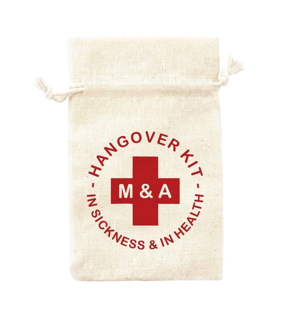 Baskılı Kese Hangover First Aid