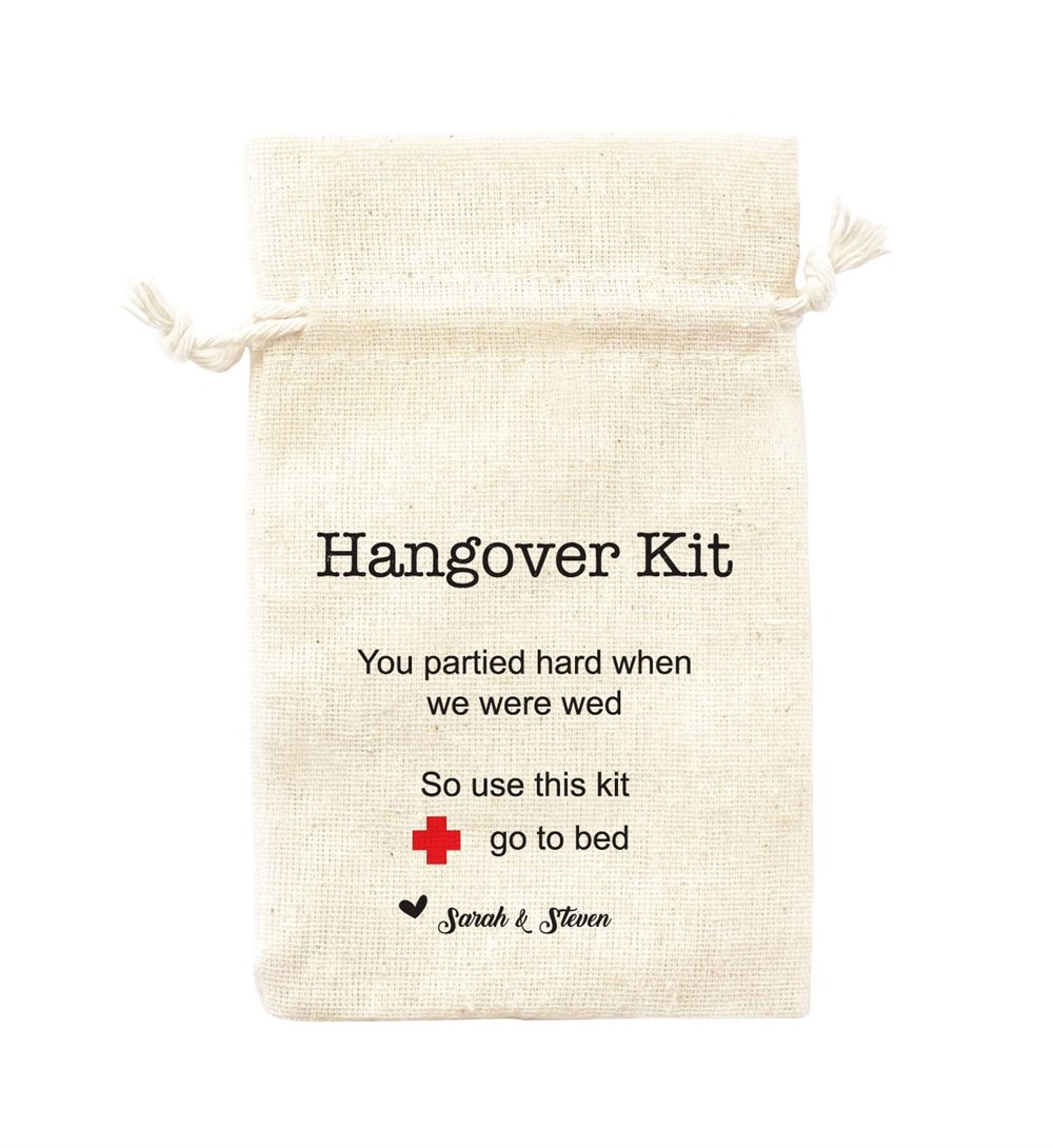 Baskılı Kese Hangover Go To Bed