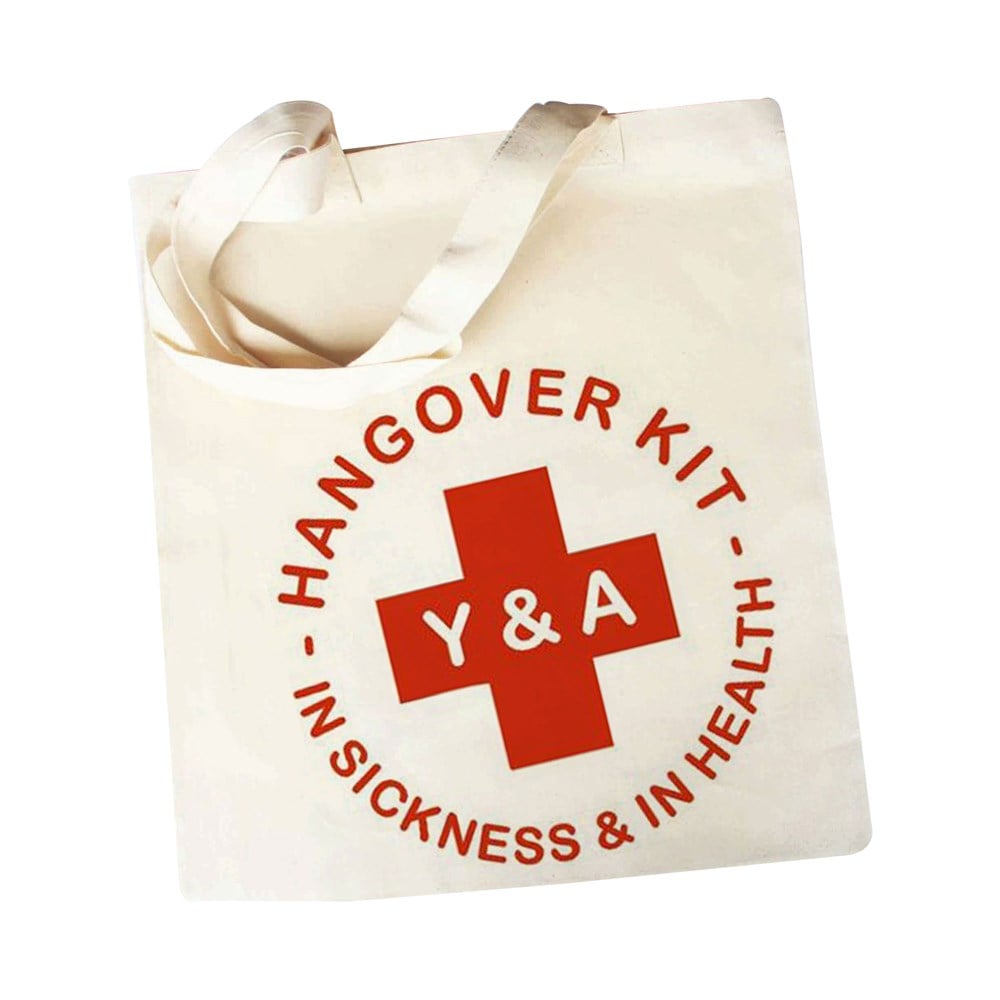 Bekarlığa Veda Baskılı Bez Çanta Hangover