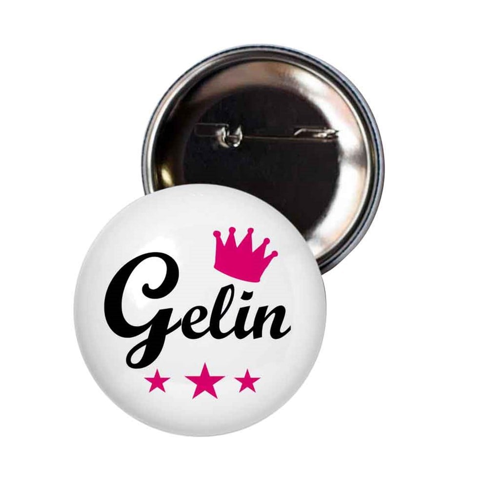Bekarlığa Veda Partisi Rozet Gelin
