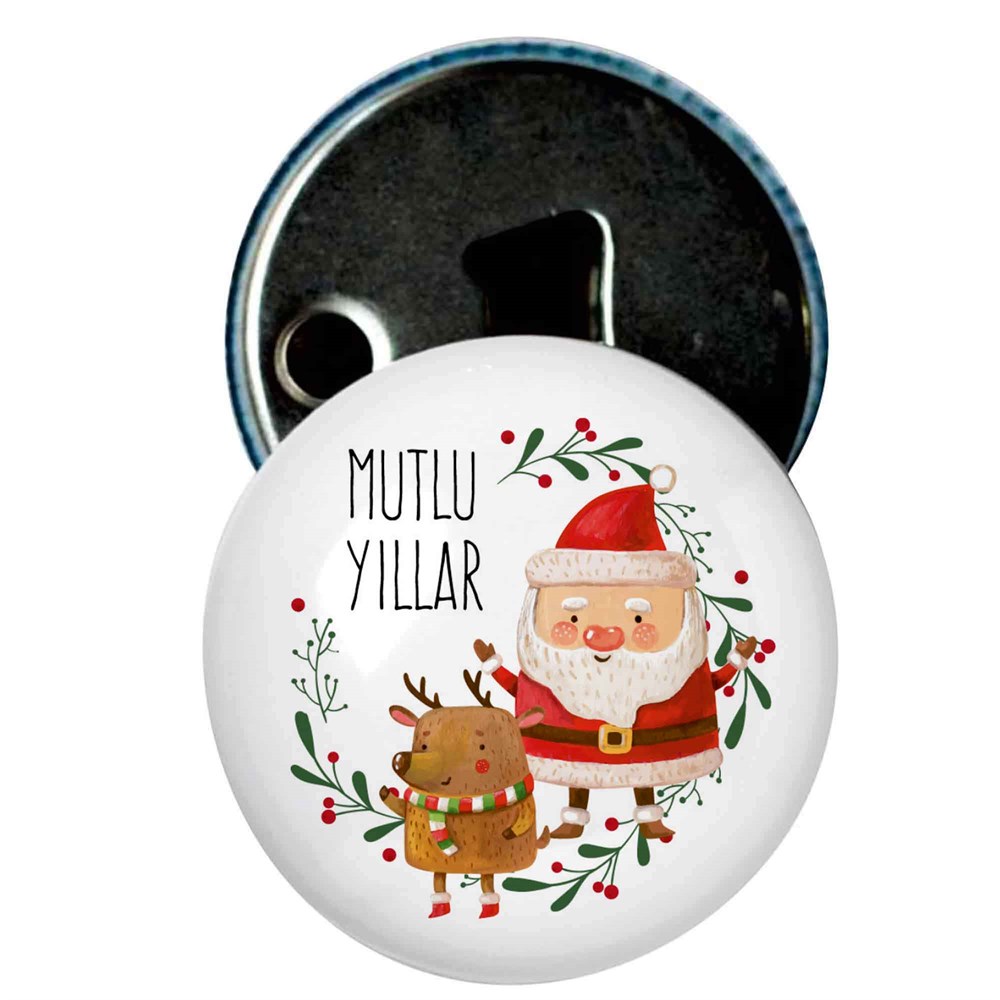 Yılbaşı Hediyesi Noel Baba Şişe Açacak