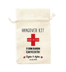 Baskılı Kese Hangover Kit Son Kadeh