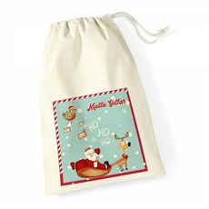 Yılbaşı Hediyesi Kesesi Büyük İpli Kese Yılbaşı Kartpostal
